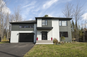 Maison modèle urbaine Trois-Rivières - façade extérieure