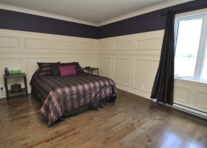 Modèle maison moderne St-Germain-de-Grantham - chambre des maîtres