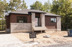 Modèle maison urbaine Drummondville - façade extérieure